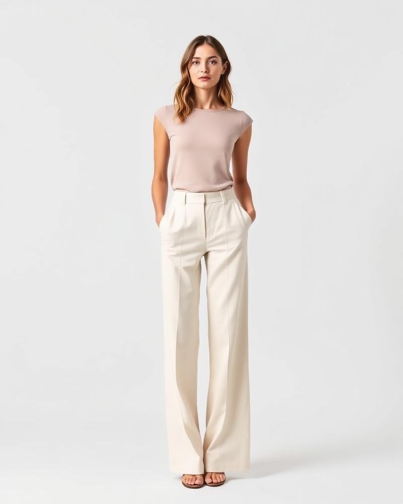 Wide Leg Trousers