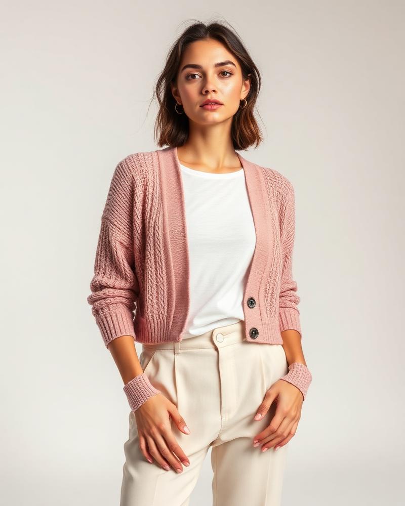 Cropped Cardigan